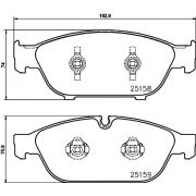 Слика 2 на плочки HELLA PAGID 8DB 355 016-031