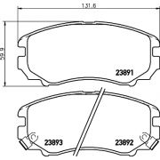 Слика 2 $на Плочки HELLA PAGID 8DB 355 016-101