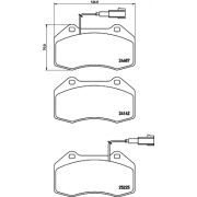 Слика 2 $на Плочки HELLA PAGID 8DB 355 016-141