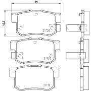 Слика 2 на плочки HELLA PAGID 8DB 355 016-451