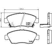 Слика 2 $на Плочки HELLA PAGID 8DB 355 016-521