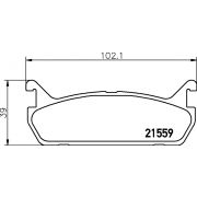 Слика 2 на плочки HELLA PAGID 8DB 355 016-601