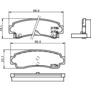 Слика 2 $на Плочки HELLA PAGID 8DB 355 016-731