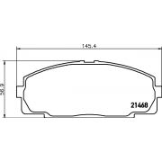 Слика 2 на плочки HELLA PAGID 8DB 355 016-921