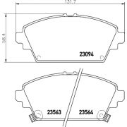 Слика 2 на плочки HELLA PAGID 8DB 355 017-171