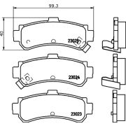 Слика 2 на плочки HELLA PAGID 8DB 355 017-191