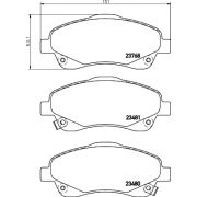 Слика 2 на плочки HELLA PAGID 8DB 355 017-321