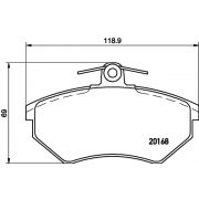 Слика 2 на плочки HELLA PAGID 8DB 355 017-901