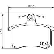 Слика 2 на плочки HELLA PAGID 8DB 355 017-951