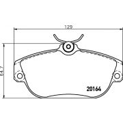 Слика 2 на плочки HELLA PAGID 8DB 355 018-001