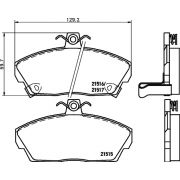 Слика 2 на плочки HELLA PAGID 8DB 355 018-031