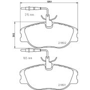 Слика 2 $на Плочки HELLA PAGID 8DB 355 018-171