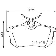 Слика 2 на плочки HELLA PAGID 8DB 355 018-271