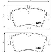 Слика 2 на плочки HELLA PAGID 8DB 355 018-351