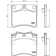 Слика 2 на плочки HELLA PAGID 8DB 355 018-381