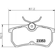 Слика 2 на плочки HELLA PAGID 8DB 355 018-411