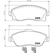 Слика 2 на плочки HELLA PAGID 8DB 355 018-511