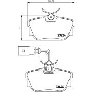 Слика 2 на плочки HELLA PAGID 8DB 355 018-591