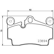 Слика 2 на плочки HELLA PAGID 8DB 355 018-711