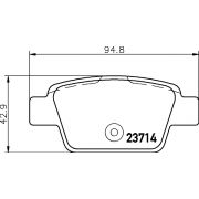 Слика 2 на плочки HELLA PAGID 8DB 355 018-851