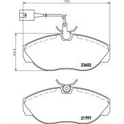 Слика 2 на плочки HELLA PAGID 8DB 355 018-891