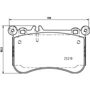 Слика 2 на плочки HELLA PAGID 8DB 355 019-611