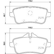 Слика 2 на плочки HELLA PAGID 8DB 355 019-741