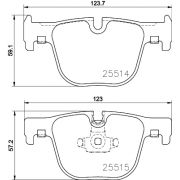 Слика 2 на плочки HELLA PAGID 8DB 355 019-781