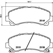 Слика 2 $на Плочки HELLA PAGID 8DB 355 020-171