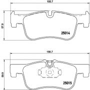 Слика 2 на плочки HELLA PAGID 8DB 355 020-201