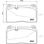 Слика 2 $на Плочки HELLA PAGID 8DB 355 020-251