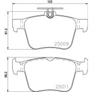 Слика 2 $на Плочки HELLA PAGID 8DB 355 020-261