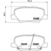 Слика 2 $на Плочки HELLA PAGID 8DB 355 020-291