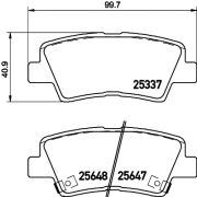 Слика 2 на плочки HELLA PAGID 8DB 355 020-371