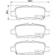 Слика 2 на плочки HELLA PAGID 8DB 355 020-401