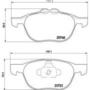 Слика 2 на плочки HELLA PAGID 8DB 355 020-411