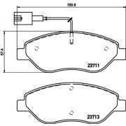 Слика 2 на плочки HELLA PAGID 8DB 355 020-561