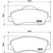 Слика 2 на плочки HELLA PAGID 8DB 355 020-771