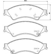 Слика 2 на плочки HELLA PAGID 8DB 355 020-781