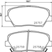 Слика 2 $на Плочки HELLA PAGID 8DB 355 020-871