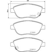 Слика 2 $на Плочки HELLA PAGID 8DB 355 020-881