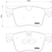 Слика 2 на плочки HELLA PAGID 8DB 355 020-981