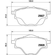 Слика 2 на плочки HELLA PAGID 8DB 355 021-001