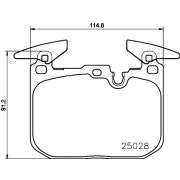 Слика 2 на плочки HELLA PAGID 8DB 355 021-271