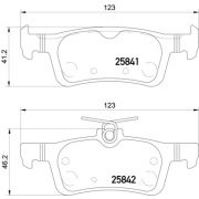 Слика 2 на плочки HELLA PAGID 8DB 355 021-311