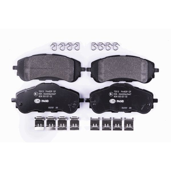 Слика на плочки HELLA PAGID 8DB 355 021-321 за Peugeot 308 (T9) 1.6 HDi - 115 коњи дизел