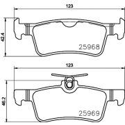 Слика 2 на плочки HELLA PAGID 8DB 355 021-701