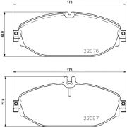 Слика 2 на плочки HELLA PAGID 8DB 355 021-921