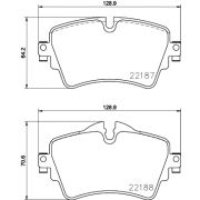 Слика 2 на плочки HELLA PAGID 8DB 355 023-091