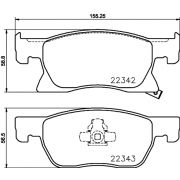 Слика 2 $на Плочки HELLA PAGID 8DB 355 024-771